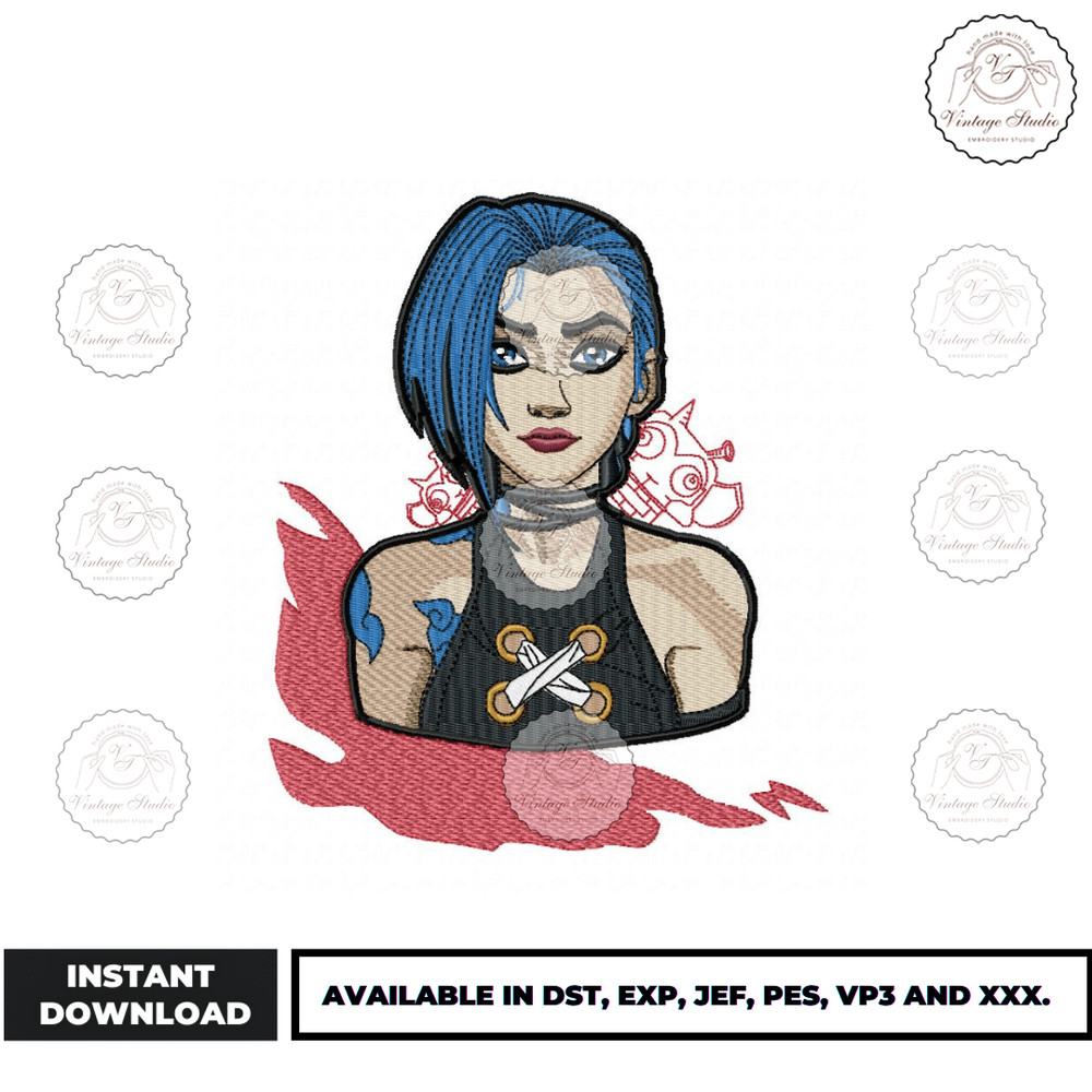 Anime Embroidery Design - Embroidery Market 927.png