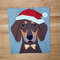 Christmas Dachshund Quilt Block Patterns 1 Pompon Top Rightleft 4 Versions With Variations 5
