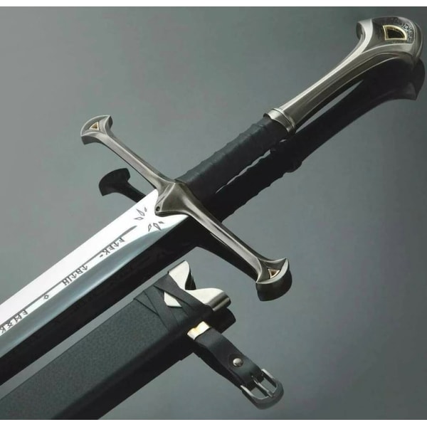 Arvind R Sword ANDURIL Sword of Strider Custom Engraved Sword LOTR Sword Lo - Inspire ...