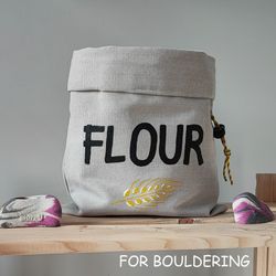 Bouldering Rock climbing  chalk bag  Flour
