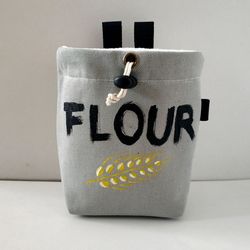Handmade Chalk bag Flour for rock climbing and bouldering