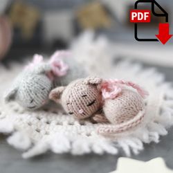 Detailed pattern in English. How to knit a cute kitten. Knitting pattern