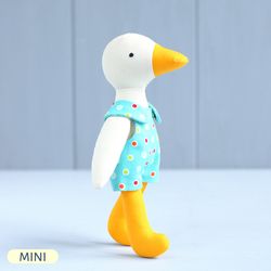 PDF Mini Duck Doll Sewing Pattern