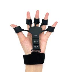 silicone gripster grip strengthener finger stretcher hand grip