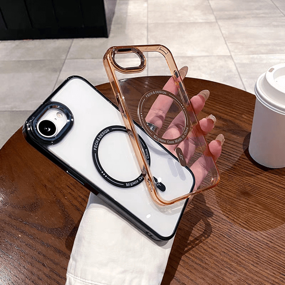 Premium Clear MagSafe Case For IPhone 16e 1