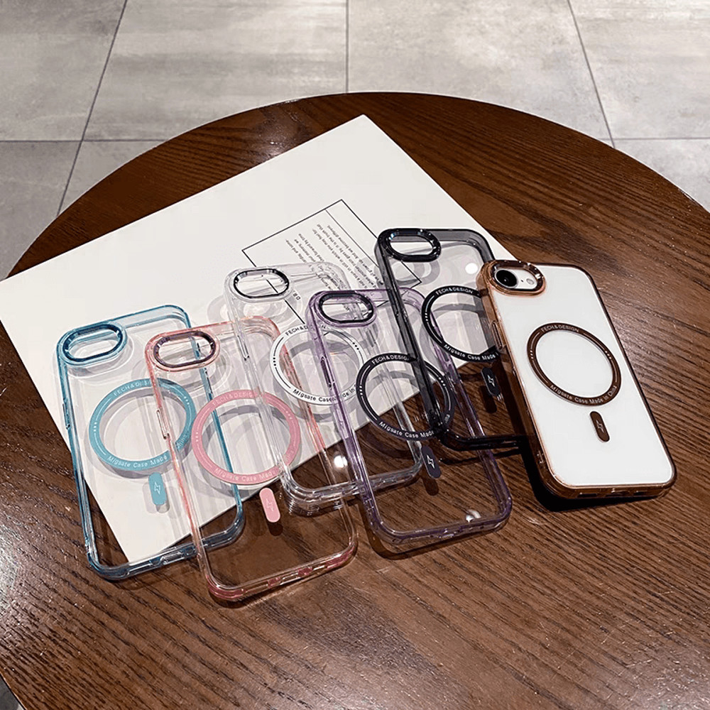 Premium Clear MagSafe Case For IPhone 16e 3