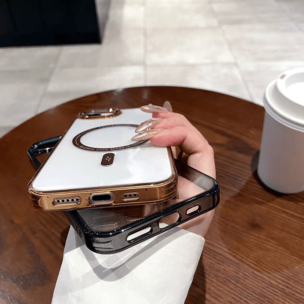 Premium Clear MagSafe Case For IPhone 16e 4