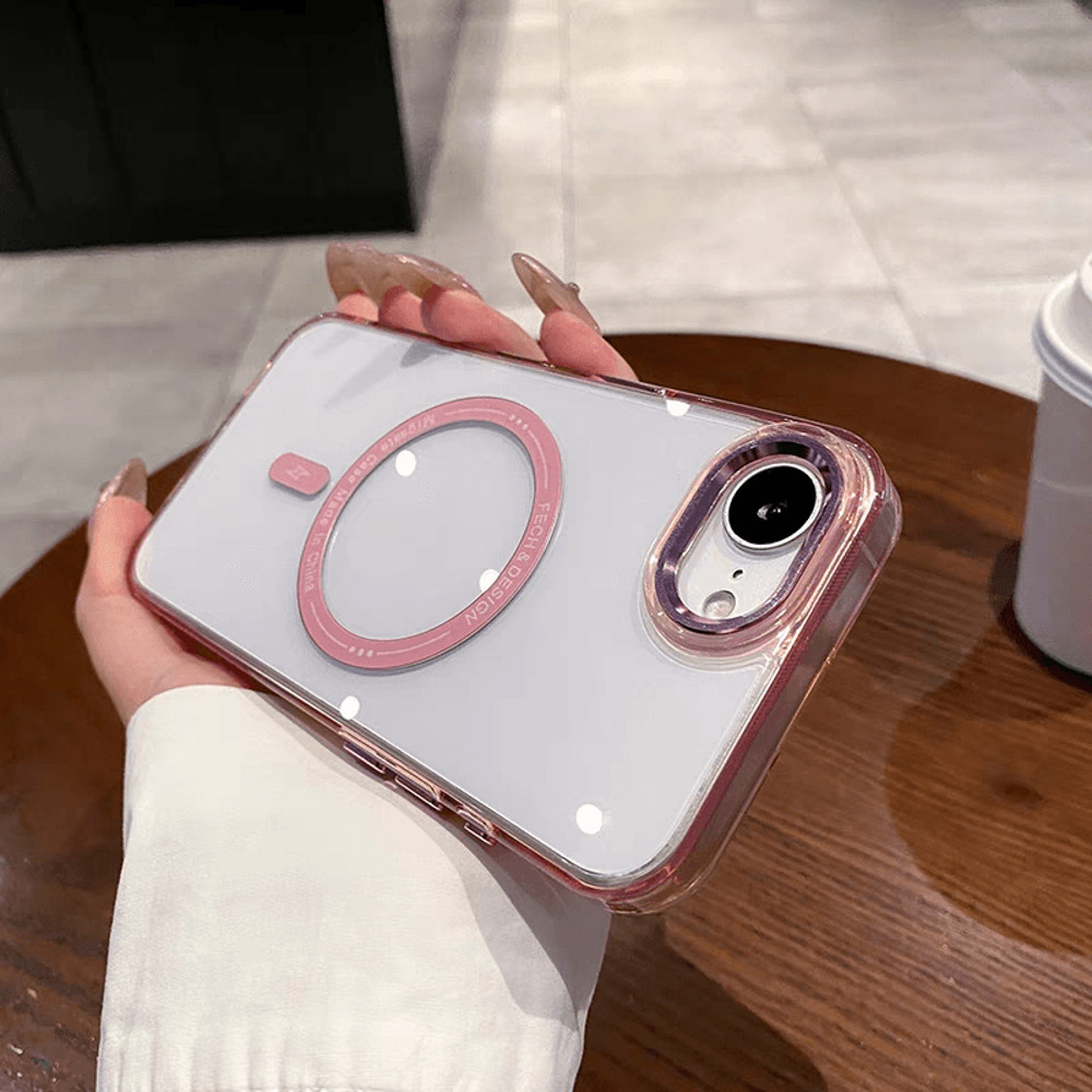 Premium Clear MagSafe Case For IPhone 16e 6