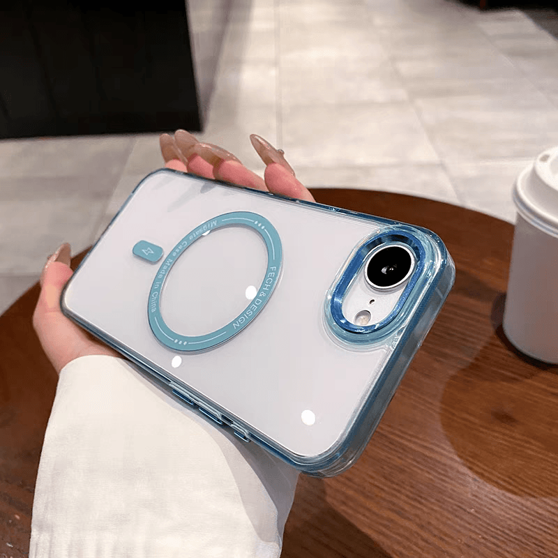 Premium Clear MagSafe Case For IPhone 16e 9