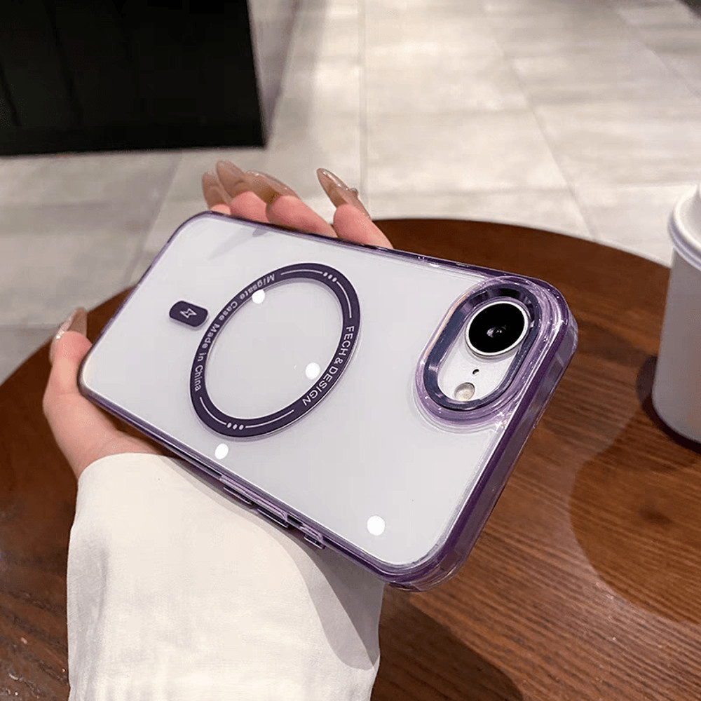 Premium Clear MagSafe Case For IPhone 16e 10