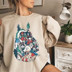 kikis delivery service shirt studio ghibli gift howls moving castle haku dragon t shirt totoro calcifer hoodie spirited