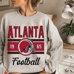 vintage atlanta football crewneck sweatshirt atlanta football sweatshirt atlanta football crewneck atlanta football gift