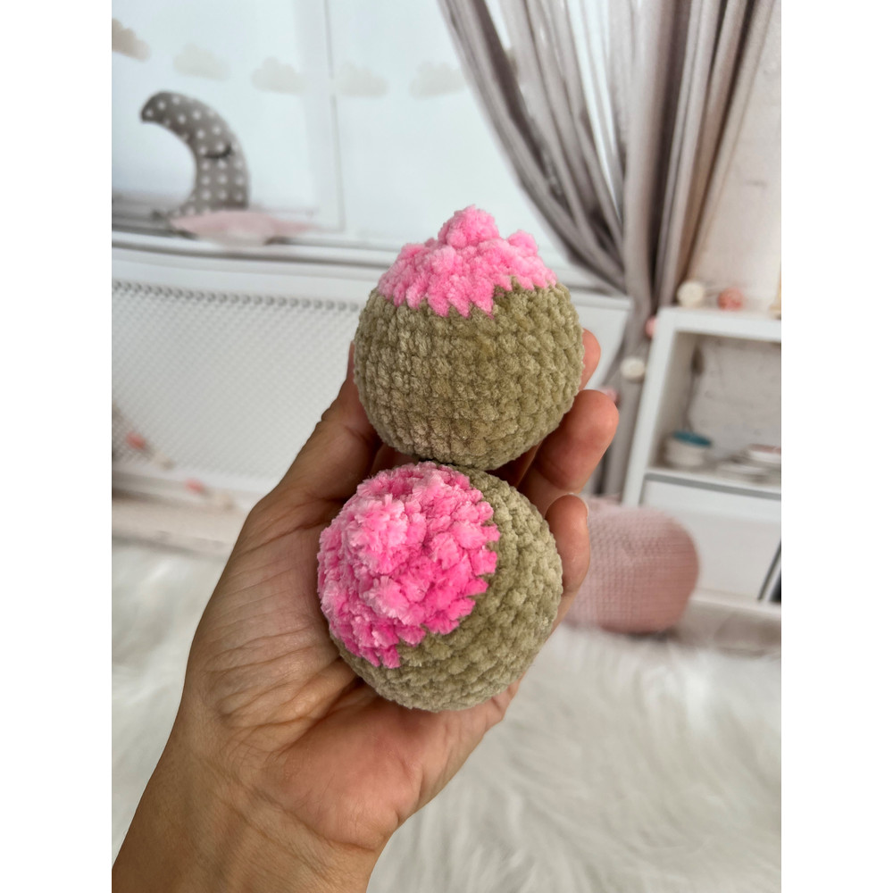 CROCHET PATTERN Keychain Breast Toy Keychain Bossom Amigurumi Tutorial PDF File 8