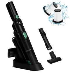Handheld Cordless Vacuum, Portable Vacuum with 15KPA Suction, Fast Charging, EV-H061 (New)