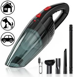 iFanze Handheld Vacuum Cordless, Car Vacuum Cleaner Cordless Strong Suction, Portable Mini Wet/Dry Hand Vacuum Cleaner f