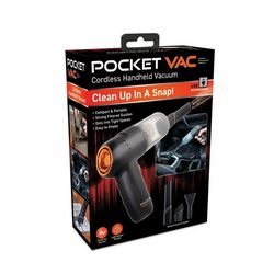 Rechargeable Handheld Vacuum with Accessories - New - Cordless - Portable - As Seen on TV