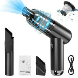 Cordless Handheld Car Vacuum Cleaner - Handheld Rechargeable Vaccumme 10000Pa Suction for Car/Keyboard Home