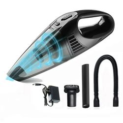VINAUO Car Vacuum Cleaner,3300Pa Handheld Vacuum Cleaner for Cars Home Pet Hair,Black