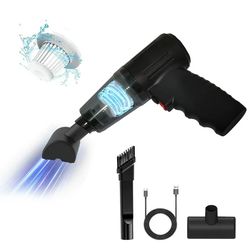 Portable Spot Cleaner, 7000pa Handheld Car Vacuum Cleaner, Lightweight Rechargeable Handheld-Dirt Collector, Car Vacuum