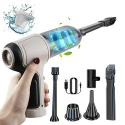 10000Pa/6000Pa 2 Model Suction Powerful Lightweight Portable Handheld Stick Vacuum Cleaner with 4Ah