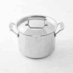 Cuisinart Chef's Classic Stainless-Steel Pasta Pot with Straining Cover, 6-Qt.
