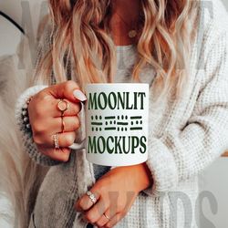 mug mockup - 11oz coffee mug mockup - mug mockup - model mockup - cozy mug mockup - studio mug mockup - smart object moc