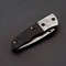 Custom Handmade Damascus Folding Knife Pocket knife w Leather EDC Gift for him (7).jpg