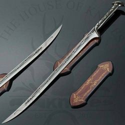 stainless steel thranduil sword of the hobbit from lotr, best replica
