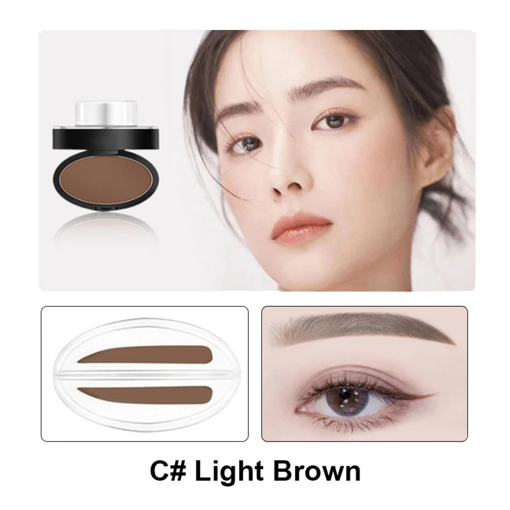 Easy Eyebrow Stamp Kit: Get Salon-Quality Brows at Home Light Brown