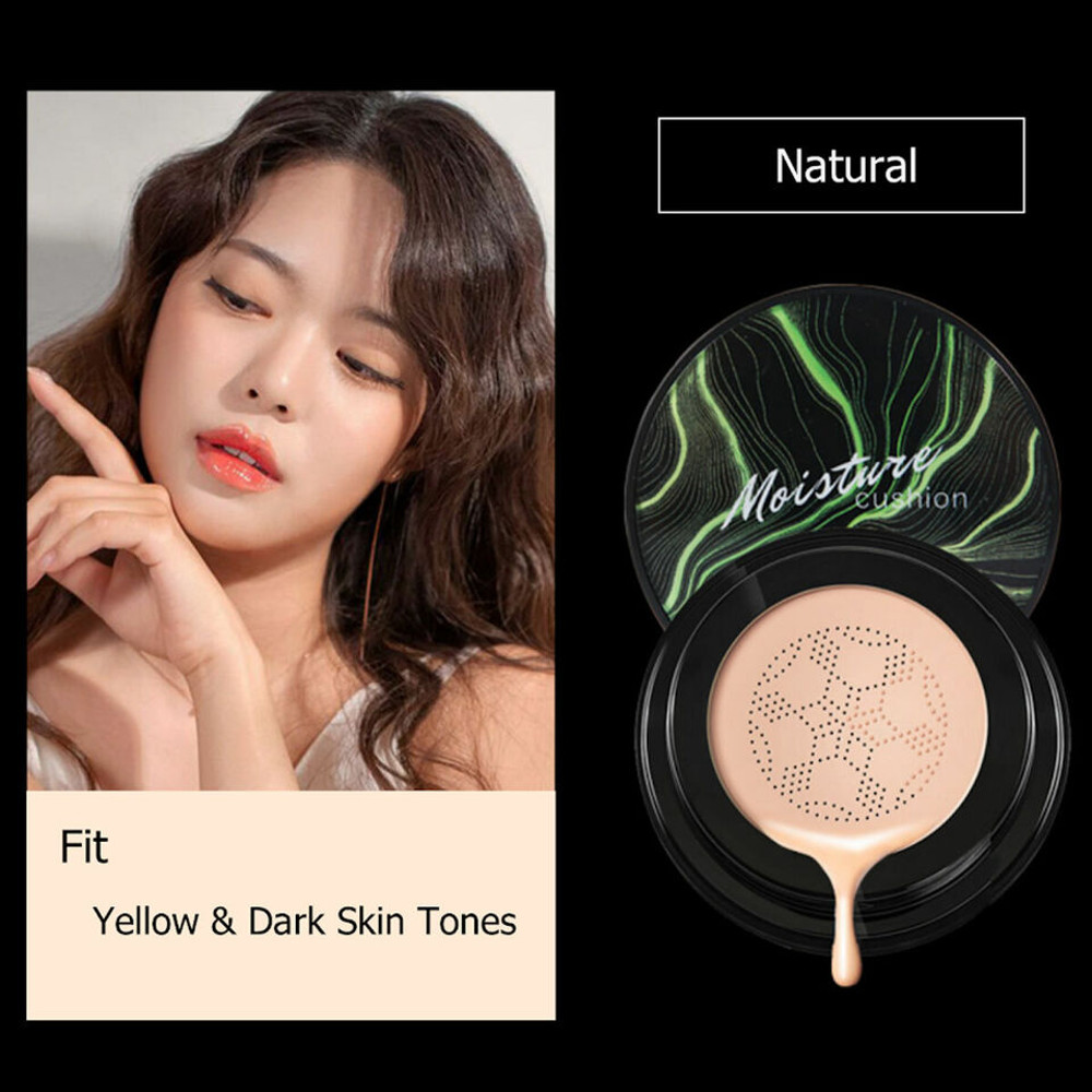 Complete Coverage Flawless CC Cream Foundation | Mushroom Head Air Cushion CC Cream | Sun Blocking Air Cushion Cream 2