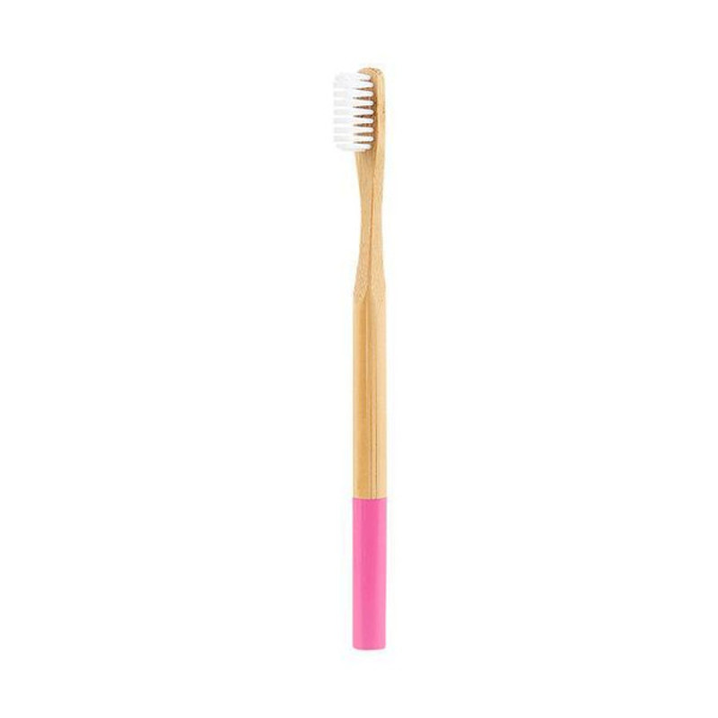 Eco-Friendly Bamboo Toothbrush Pink