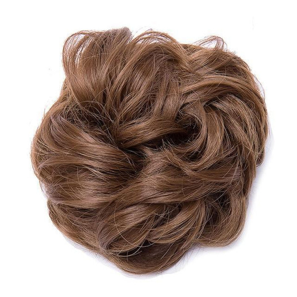 Rose Bun Hair Scrunchie  Butterscotch