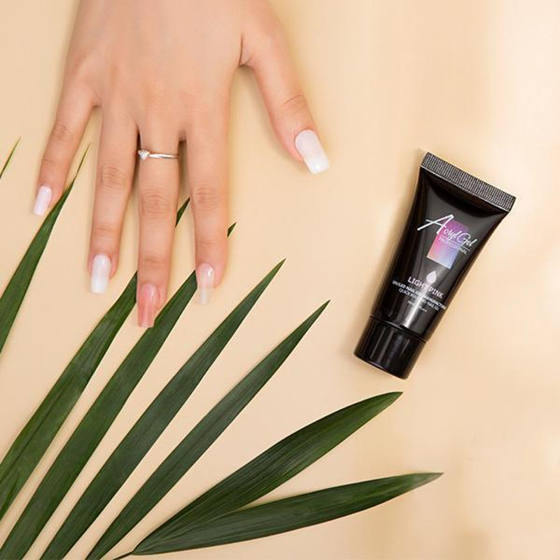 Polygel Nail Kit LT. Pink 1
