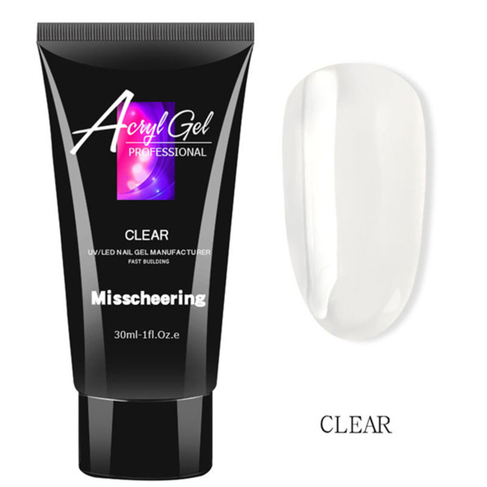 Polygel Nail Kit Clear