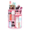 360 Rotating Makeup Organizer Pink 1