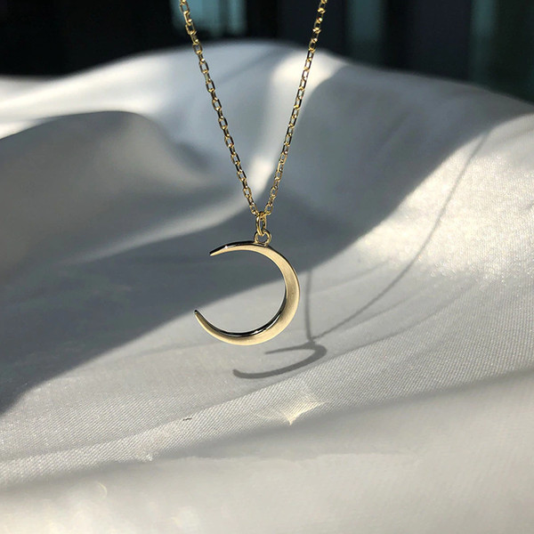 Gold & Silver Crescent Moon Necklace (1).jpg