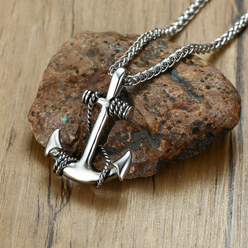 Stainless Steel Unisex Anchor Necklace (2).jpg