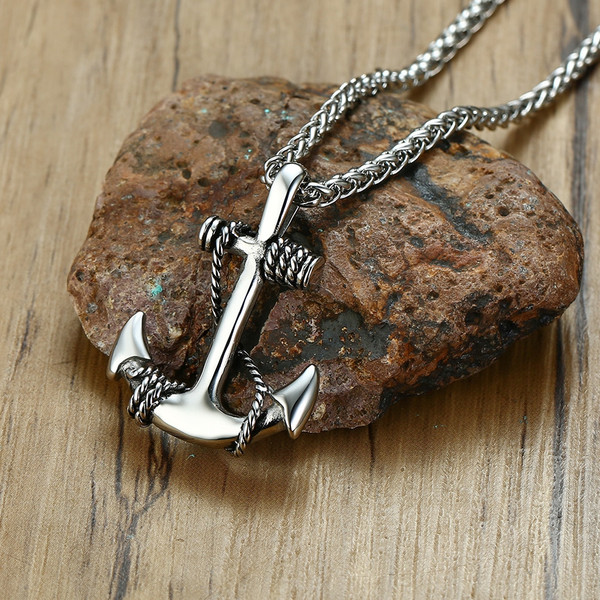 Stainless Steel Unisex Anchor Necklace (2).jpg