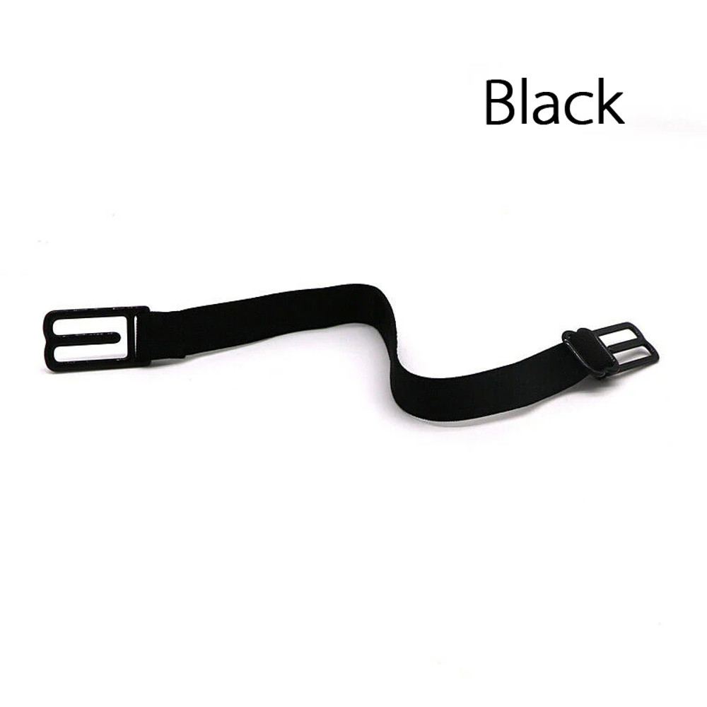 Convenient NonSlip Adjustable Bra Strap Holder black