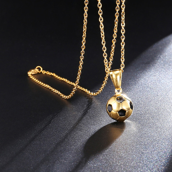 Unisex Soccer Ball Pendant Charm Necklace (2).jpg