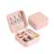 PU Leather Jewelry Organizer pink