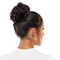 Chic Rose Bun Hair Scrunchie - Quick Styling, Durable Synthetic, Easy Maintenance, Ideal for Daily Wear 1