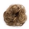 Chic Rose Bun Hair Scrunchie - Quick Styling, Durable Synthetic, Easy Maintenance, Ideal for Daily Wear Medium blonde