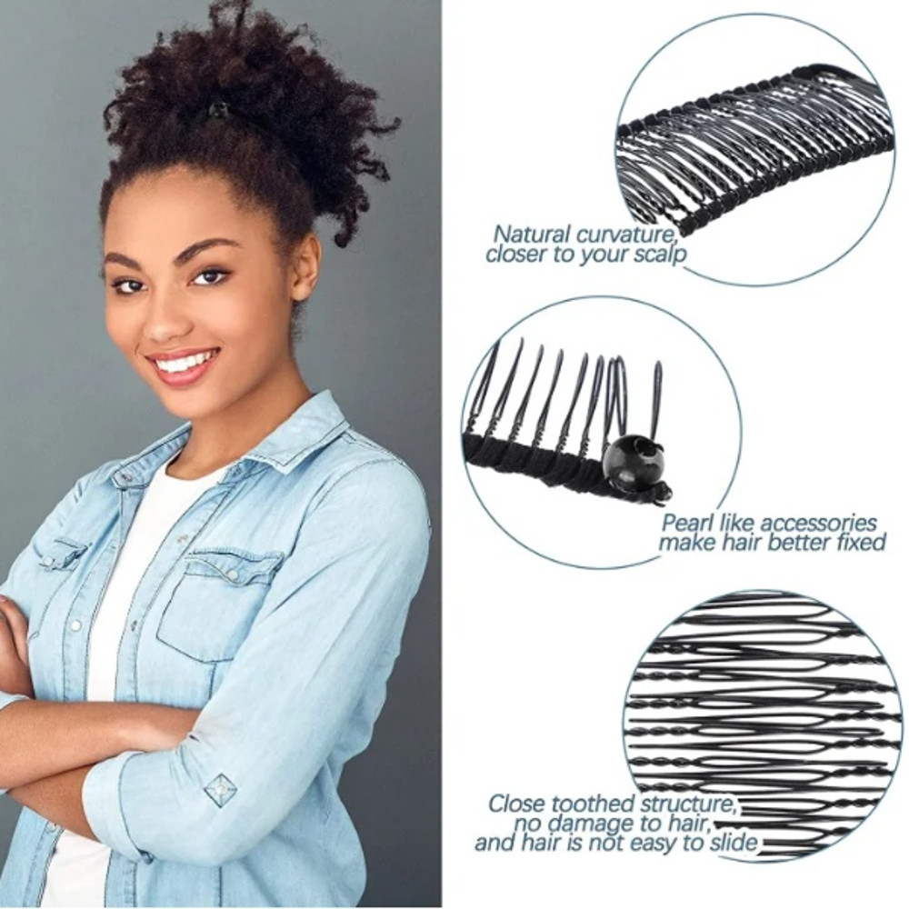 Vintage Stretchy Banana Hair Clip 3