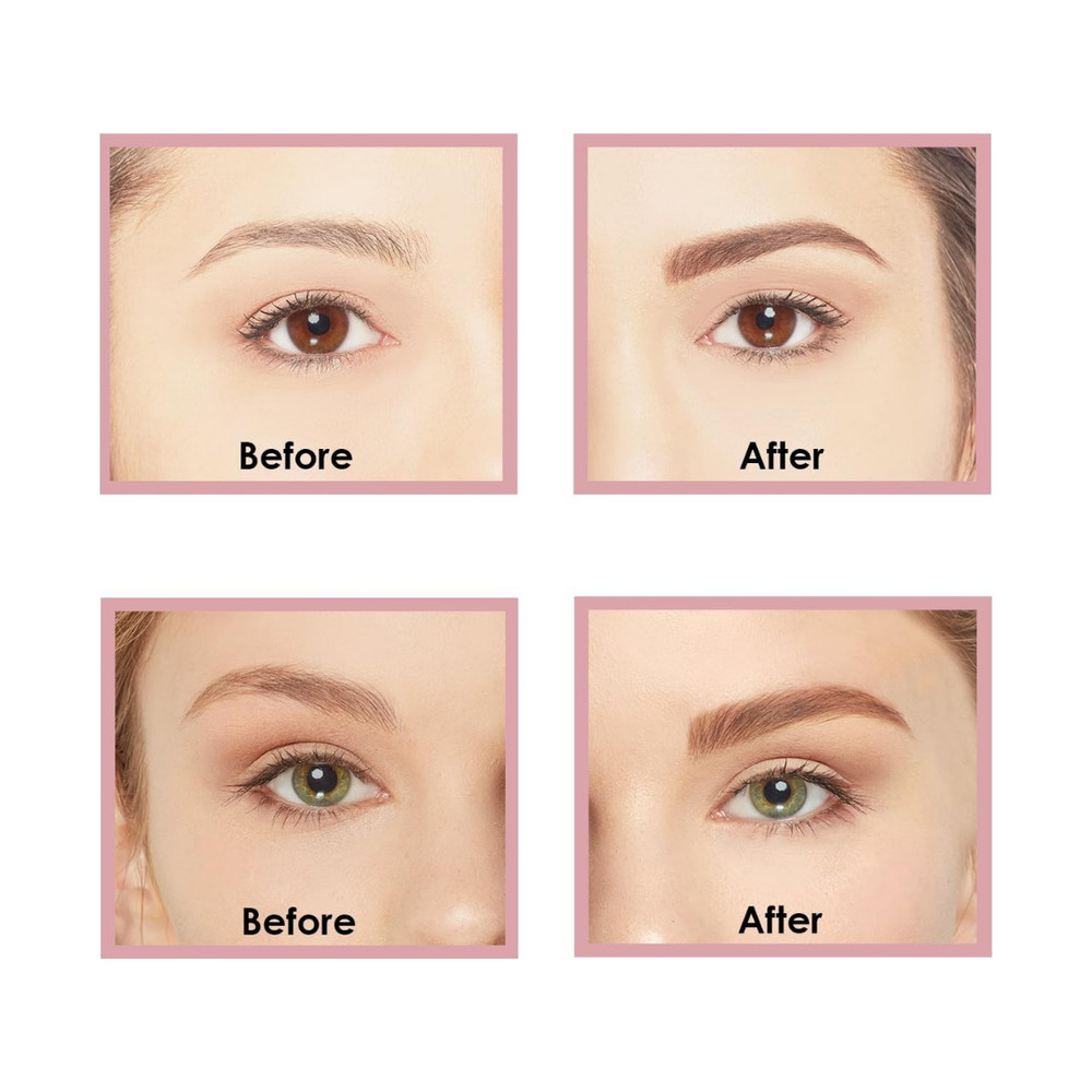 Longlasting stamped eyebrows solution