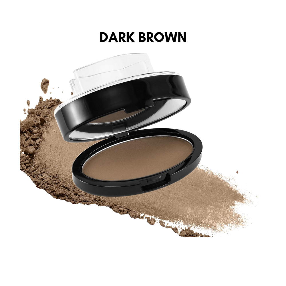 Compact eyebrow stamp set for travel