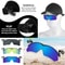 New Polarized Clip Cap Sunglasses 8