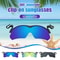 New Polarized Clip Cap Sunglasses 1