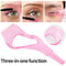 3 In 1 Eyelashes Tools Mascara Shield Applicator Guard NoMess Eye Makeup Easy To Use And Carry 2
