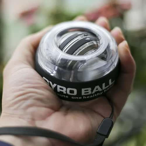 Auto Counter Gyro Ball Wrist Power Ball, Strengthen Arm Gym Workout with Forearm Gyro Trainer